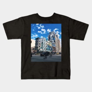 Chinatown NYC Street Art Kids T-Shirt